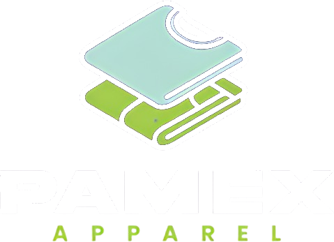 All in one custom clothing manufacturing | pamex apparel logo